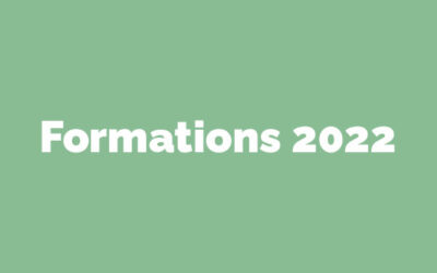 CALENDRIER DES FORMATIONS 2022